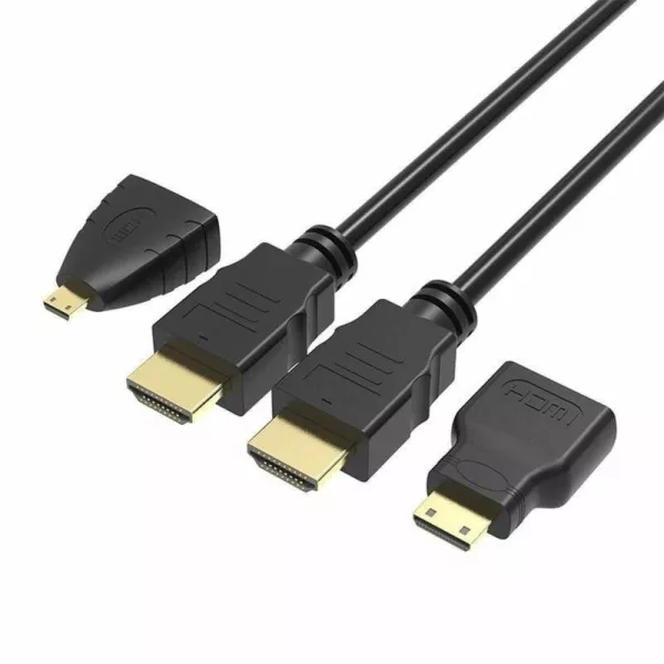 Cable Adaptador Hdmi A Hdmi 3 en 1 1,5 Metros