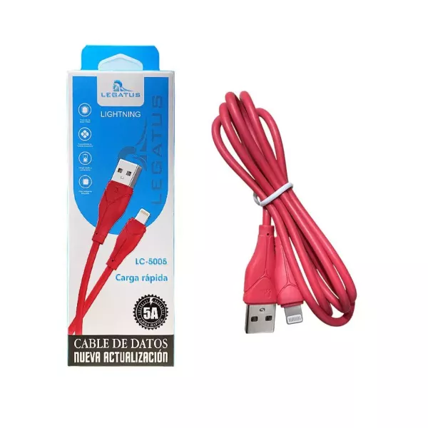 Cable de Datos Iphone  LC-5005 Legatus Cable de Datos Iphone  LC-5005 Legatus