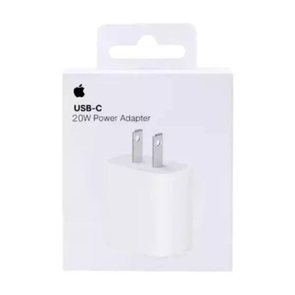 Cargador De Pared Adapt. Tipo C 20w Apple Pata Recta