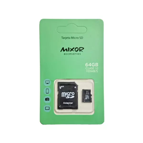 Memoria 64 Gb Clase 10 Mixor