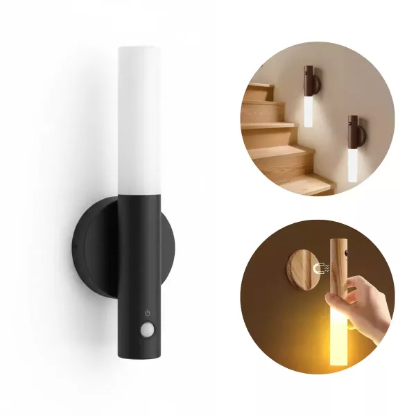 Lampara De Pared Magnética / Antorcha Con Sensor