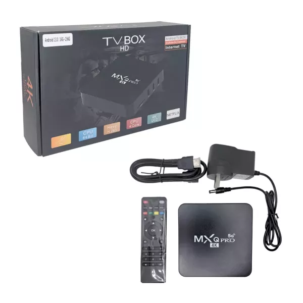 Convertidor A Smart TV 4K MXQ Pro 5G