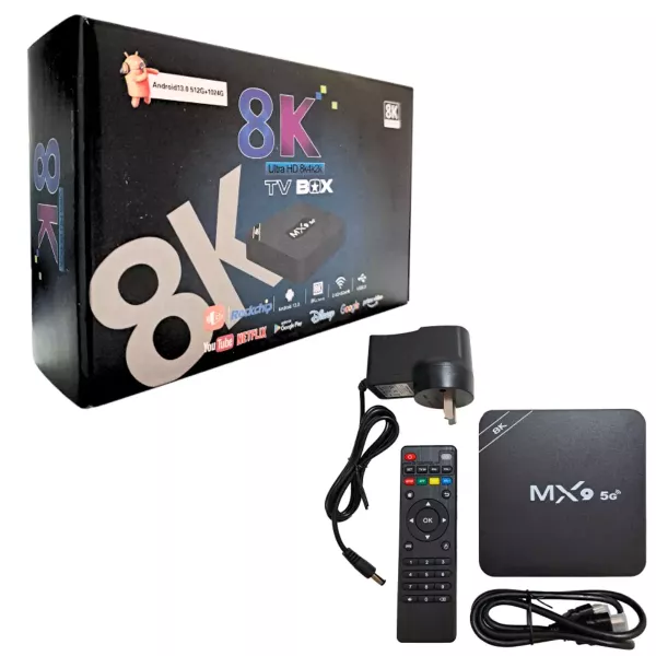 Convertidor A Smart TV 8K Ultra HD MX9 5g