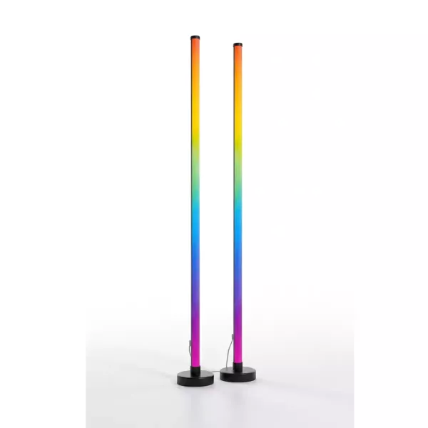 Lampara Rgb Rítmica Base Redonda - LAMPRGB33