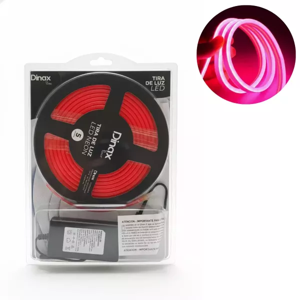 Tira Led Neón 5 Metros Dinax DX-TIRLED03
