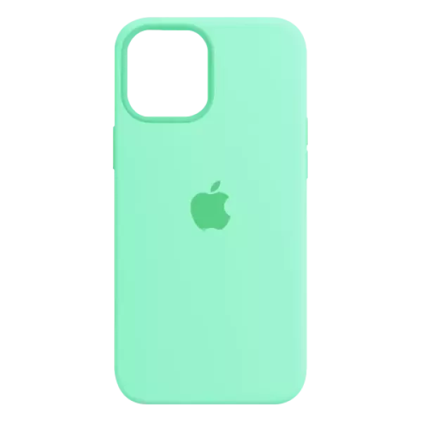 Funda Silicone Case Iphone 14 Pro Verde Agua