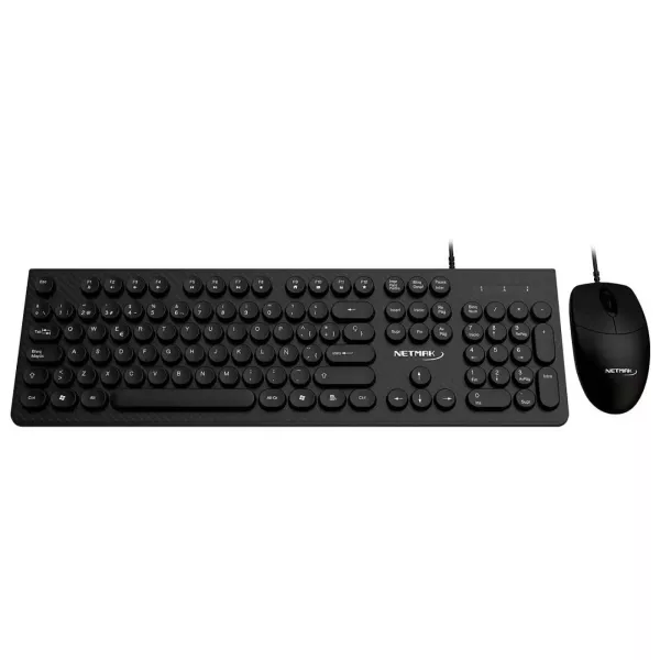 Teclado + Mouse USB NM-KB258 NETMAK