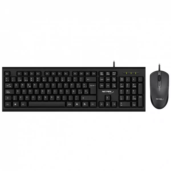 Teclado + Mouse USB NM-KB340 NETMAK