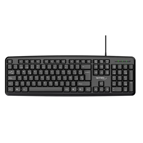 Teclado Standard USB NM-KB586U NETMAK