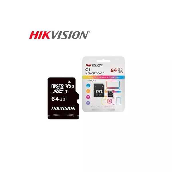 Memoria 64 Gb Clase 10 Hikvision