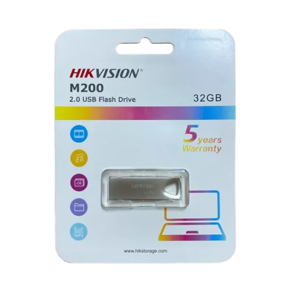 Pendrive 32 Gb 2.0 Metal M200 Hikvision
