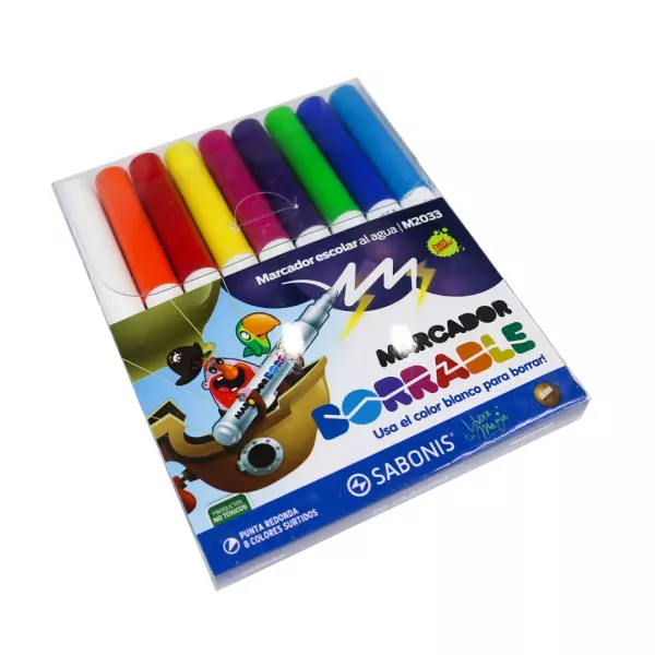 Marcadores Borrables x8 - Sabonis
