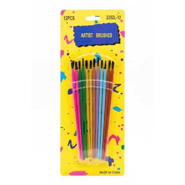 Pinceles Escolares x12