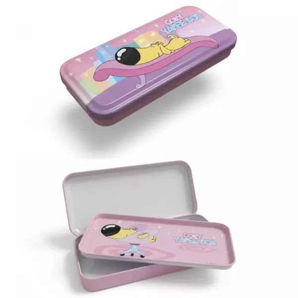 Cartuchera De Metal Simple