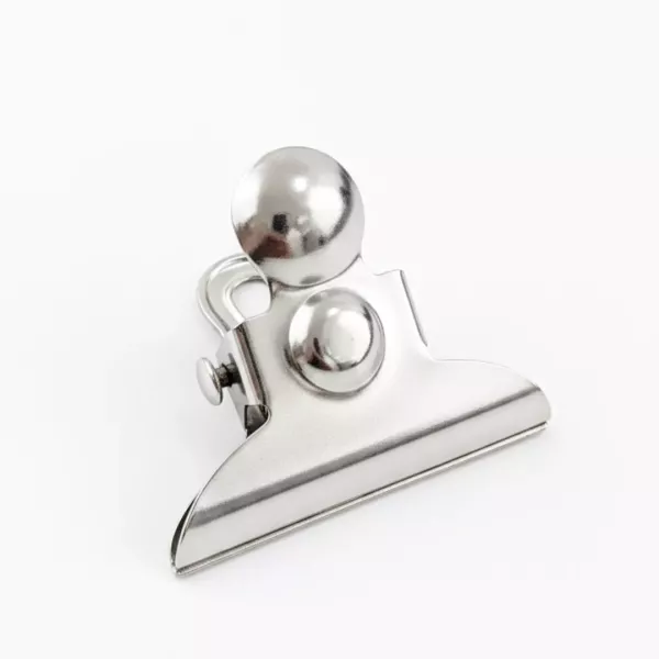 Aprieta Papeles Niquelado N°100mm