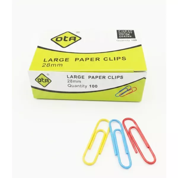 Clips Color 28mm x100 - Ota