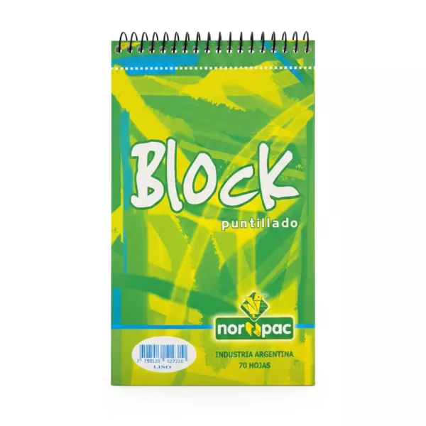 Block Liso Puntillado x70 - Nor Pac