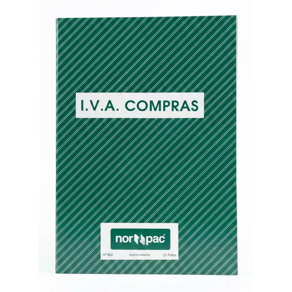 Cuaderno I.V.A Compras - Nor Pac
