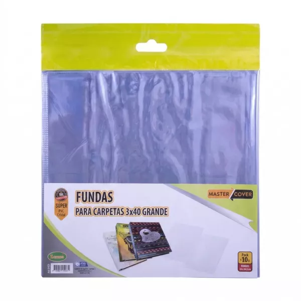 Funda Transparente P/ Carpeta x10 - Lama