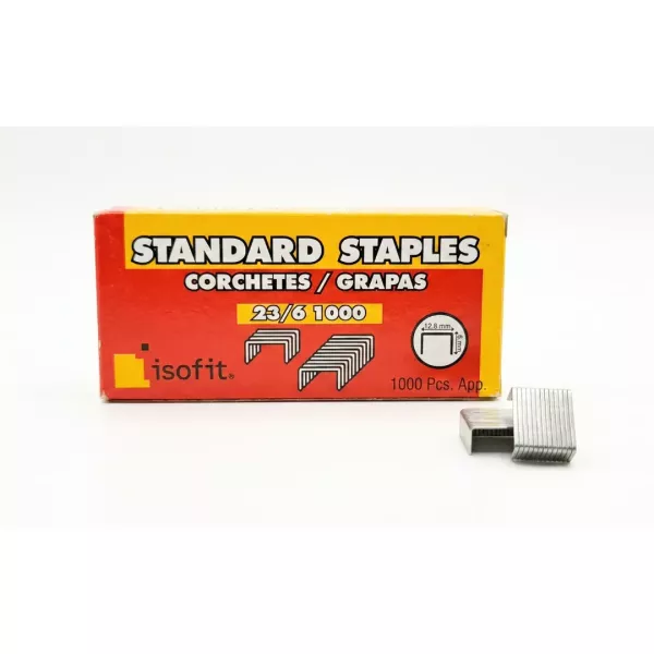 Broches Grampa P/ Abrochadora 23/6 - Isofit