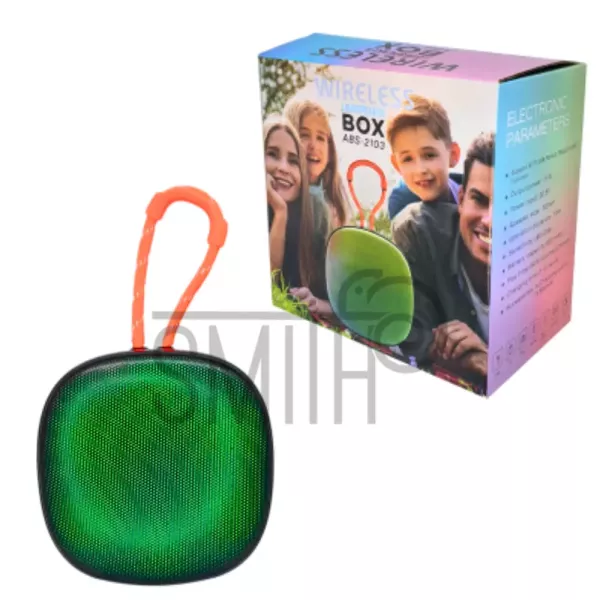 Parlante Bluetooth Con Led Box ABS-2103
