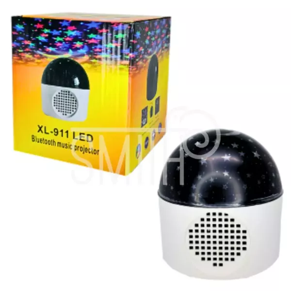 Lampara Proyector Luna / Estrellas Con Parlante Bluetooth XL-911