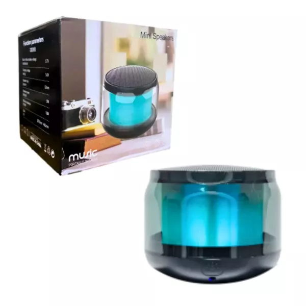 Mini Parlante Bluetooth Music L59 Luz Rgb