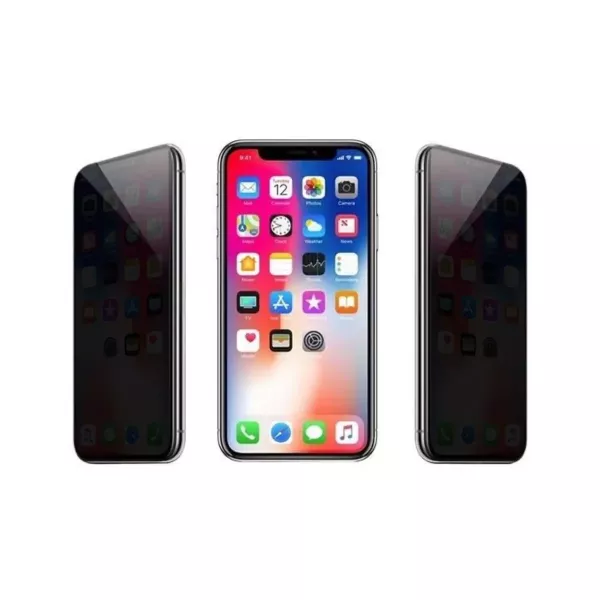 Vidrio Templado 9d Antiespia iPhone 13 Full Glue Negro