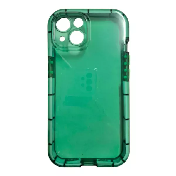 Funda Silicona Flex iPhone 13 Pro Max Verde