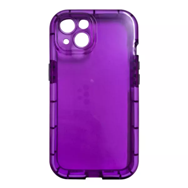 Funda Silicona Flex iPhone 13 Pro Max Violeta