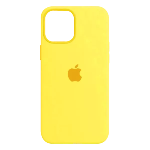 Funda Silicone Case Iphone 13 Pro Amarillo