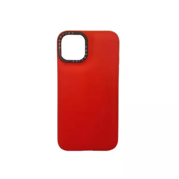 Funda Silicona Casetify Iphone 14 Rojo