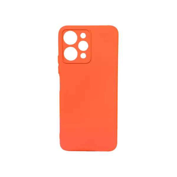 Funda Silicona Xiaomi Poco M6 Pro Naranja
