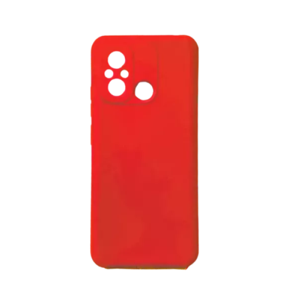Funda Silicona Xiaomi Redmi 12c Rojo