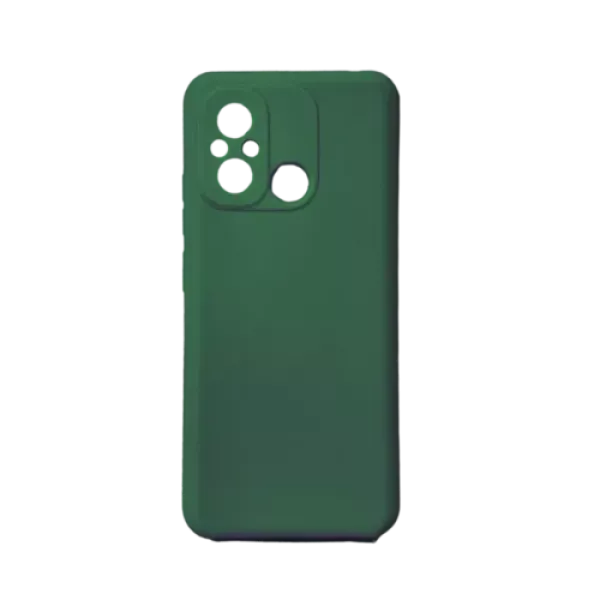 Funda Silicona Xiaomi Redmi 12c Verde Oscuro