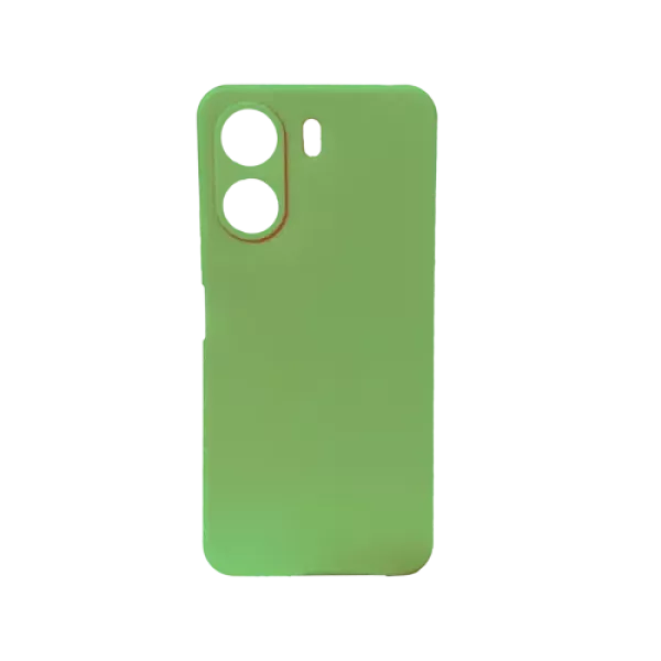 Funda Silicona Moto E22 Verde Claro