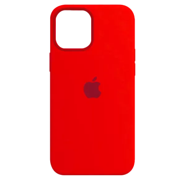 Funda Silicone Case Iphone 15 Rojo