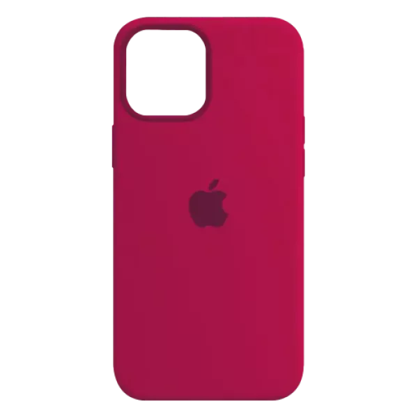 Funda Silicone Case Iphone 14 Rose Red