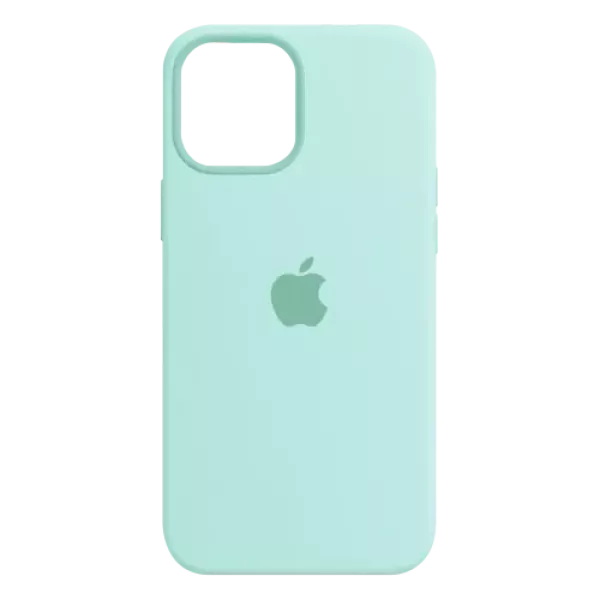 Funda Silicone Case Iphone 12 Mini Verde Pastel