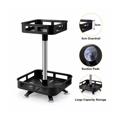 Organizador De Cocina 2 Estantes Giratorio 360 0648 WR